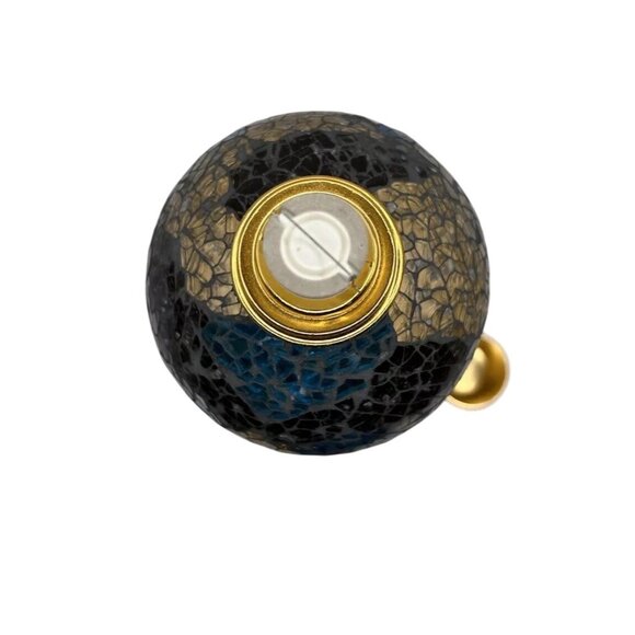 Vintage Mosaic Bottle Fragrance Oil Lamp Catalytic Burner Good Condition China - Picture 5 of 5